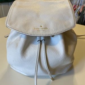 Kate Spade Cream Back Pack Purse